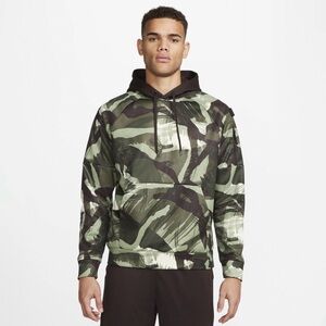 Nike Therma-FIT Allover Camo Hoodie Fitness Large